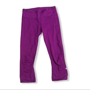 Lululemon Pink Camo Crops